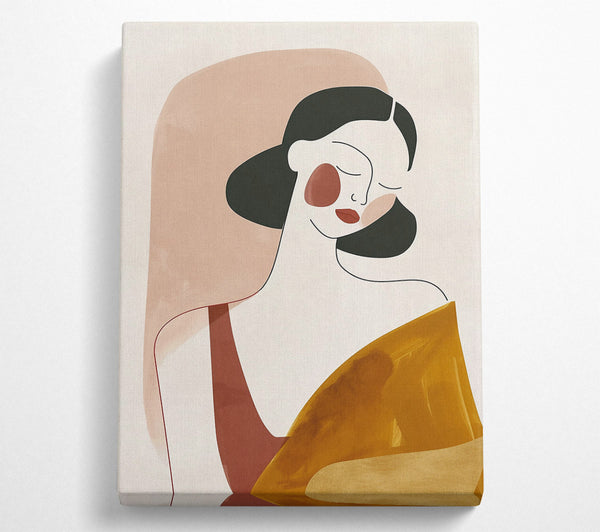  A Canvas Print of Golden Hour Dream Canvas Wall Art
