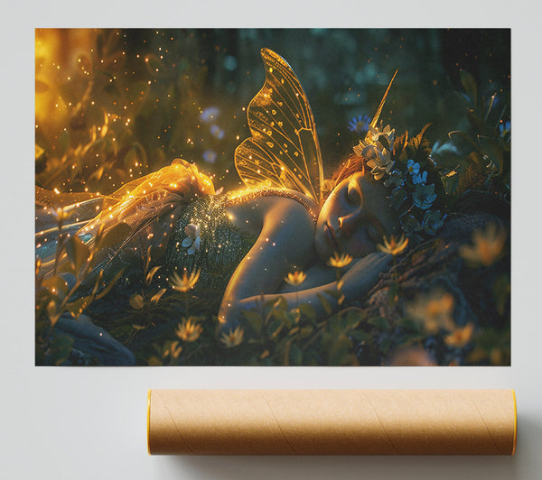 Golden Dreamslumber Poster