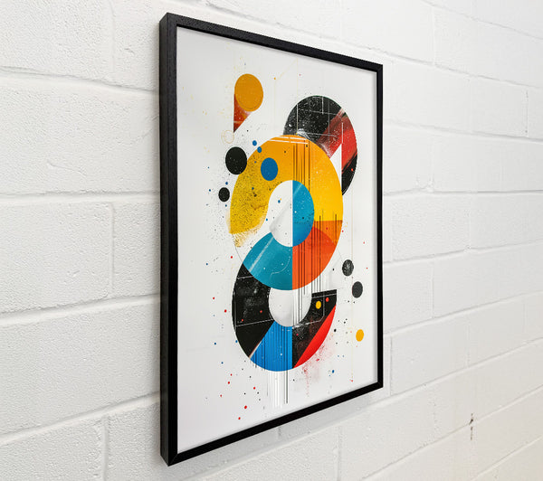 Abstract Yellow Circles
