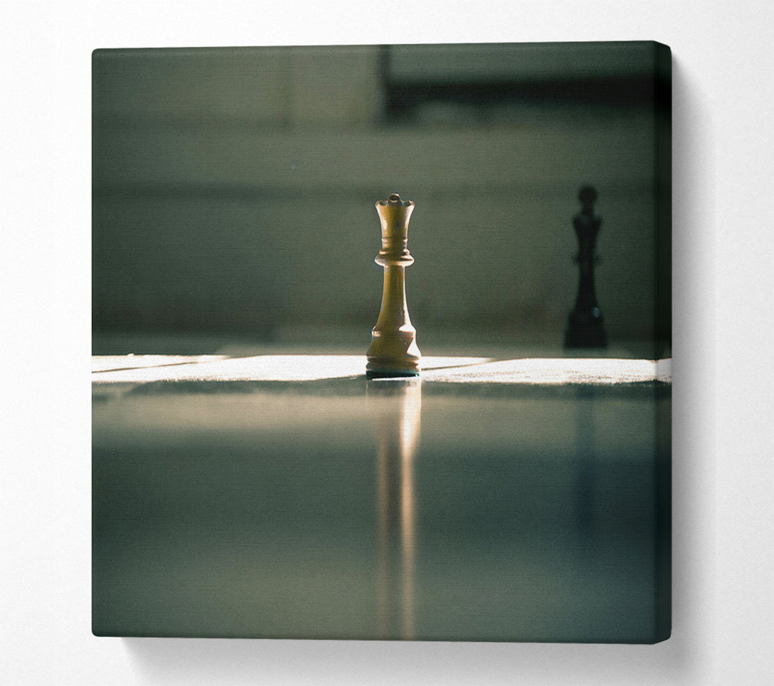  A Canvas Print of Golden Queen'S Gambit Canvas Wall Art
