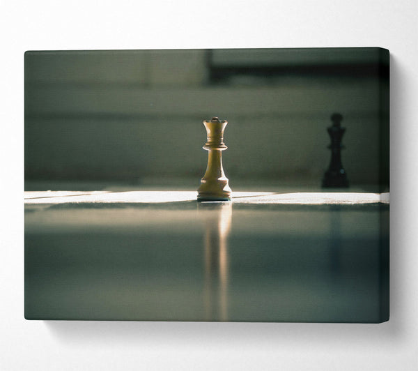  A Canvas Print of Golden Queen'S Gambit Canvas Wall Art