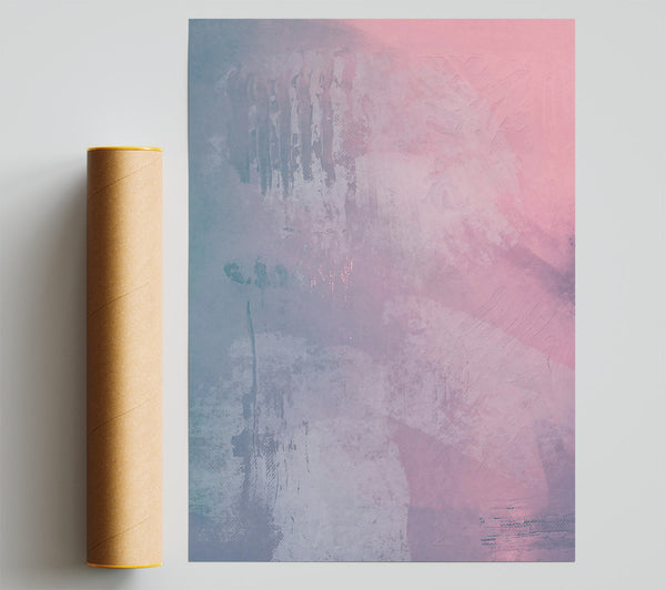 Lavender Brushstrokes Dream Giclee Print