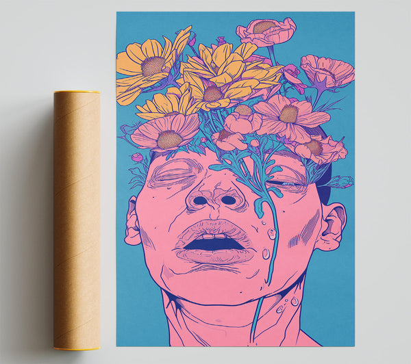 Zombie Flowers Poster