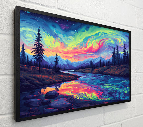 Neon River Dreams