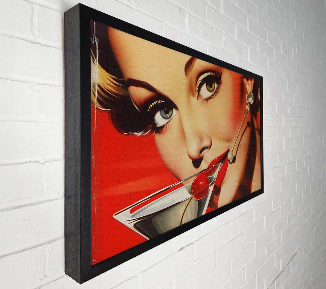  A Canvas Print of 1950S Happy Hour Cocktail Canvas Print