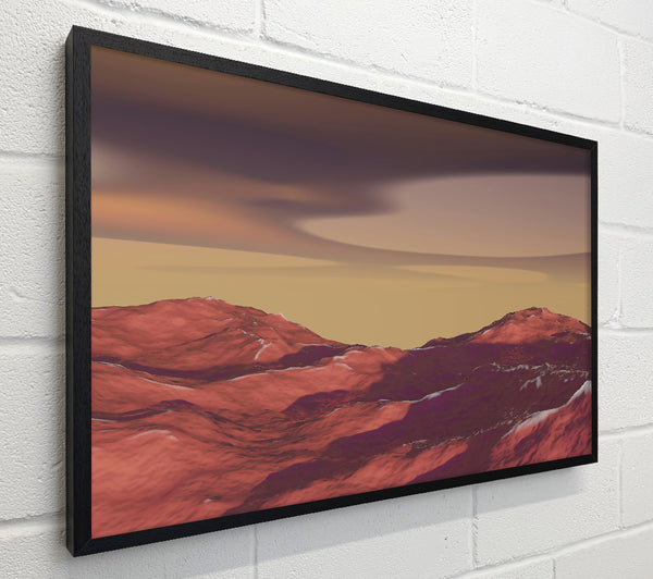 Crimson Mountain Dreamscape
