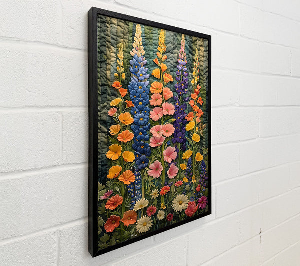 Blue And Peach Bloom