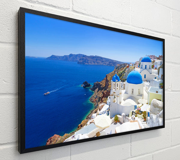 A Lovely View Of Greece