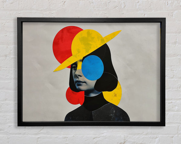 A Woman Minimalist Framed Print