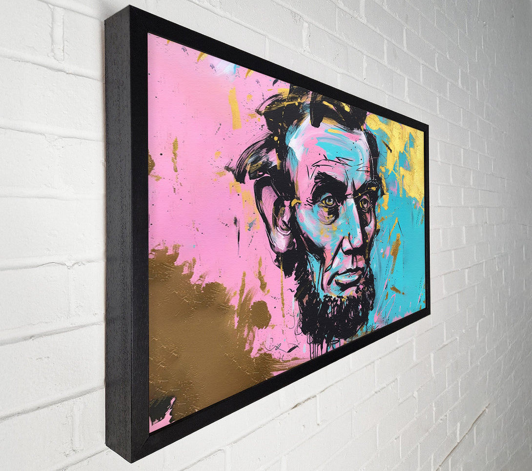  A Canvas Print of Abraham Lincoln Canvas Wall Art