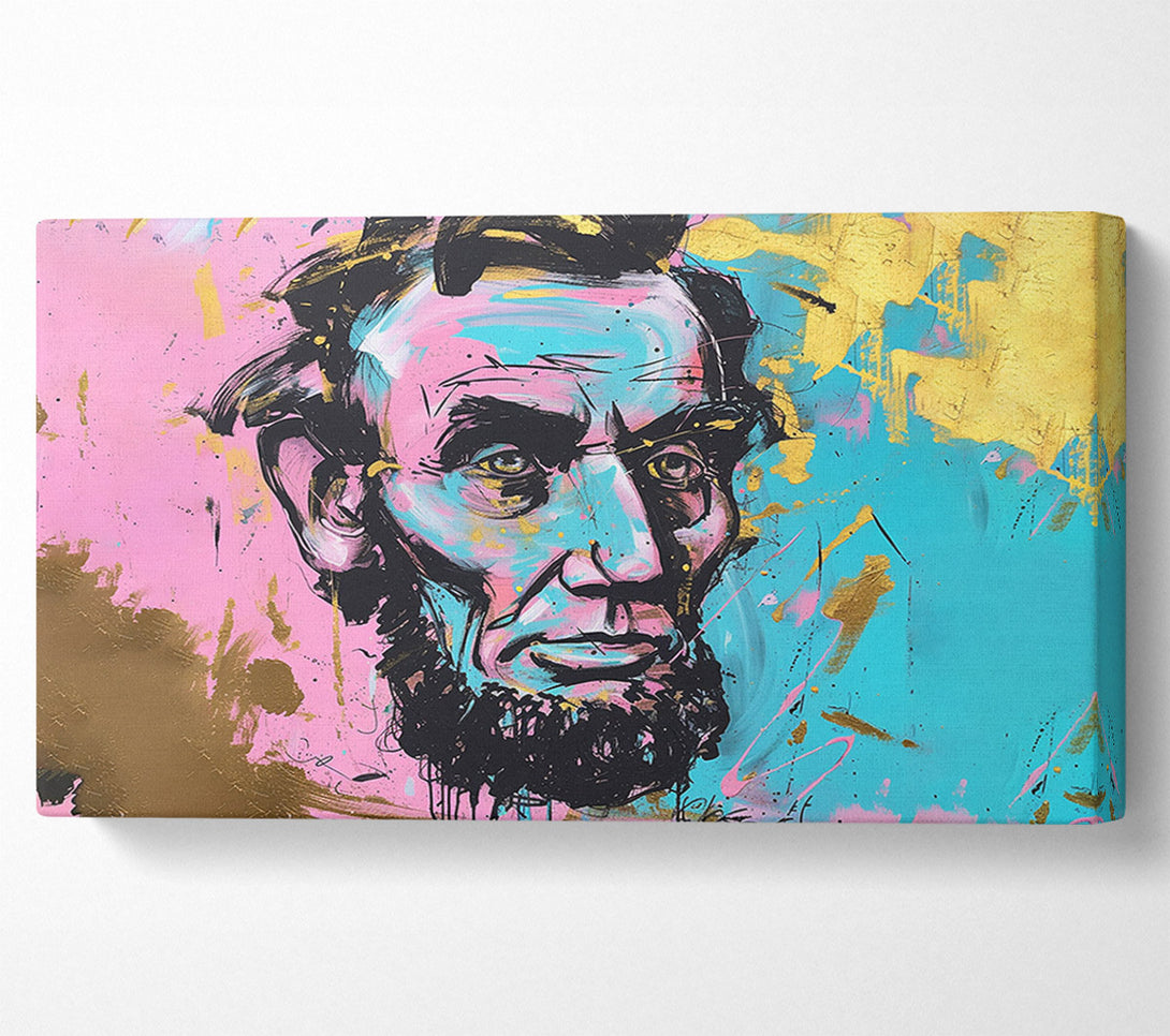  A Canvas Print of Abraham Lincoln Canvas Wall Art