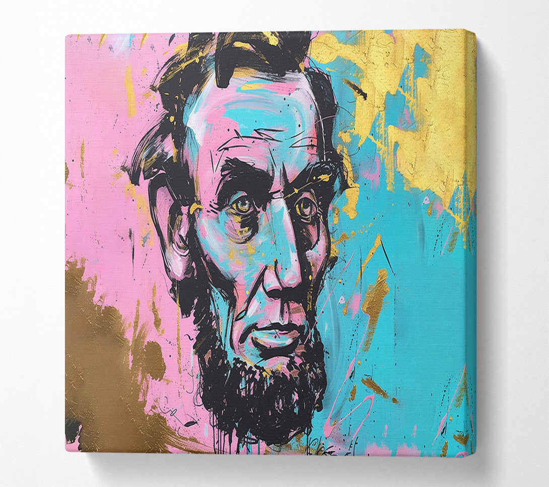  A Canvas Print of Abraham Lincoln Canvas Wall Art