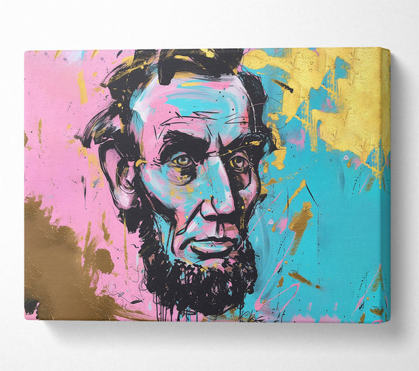  A Canvas Print of Abraham Lincoln Canvas Wall Art
