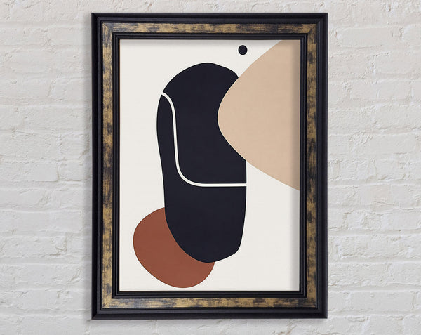 Abstract Blobs Framed Print