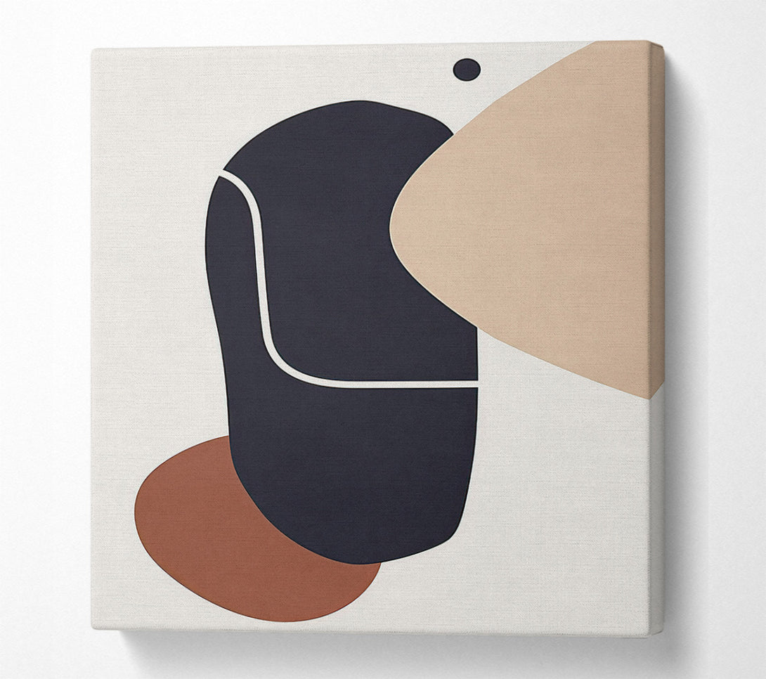  A Canvas Print of Abstract Blobs Canvas Wall Art