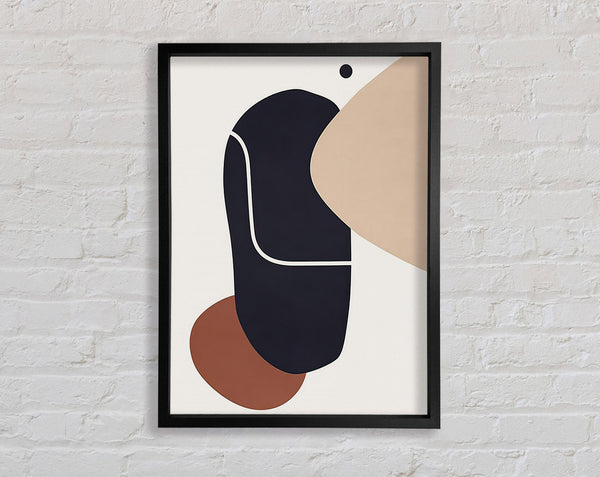 Abstract Blobs Framed Print