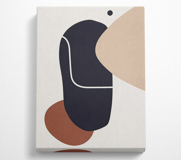  A Canvas Print of Abstract Blobs Canvas Wall Art