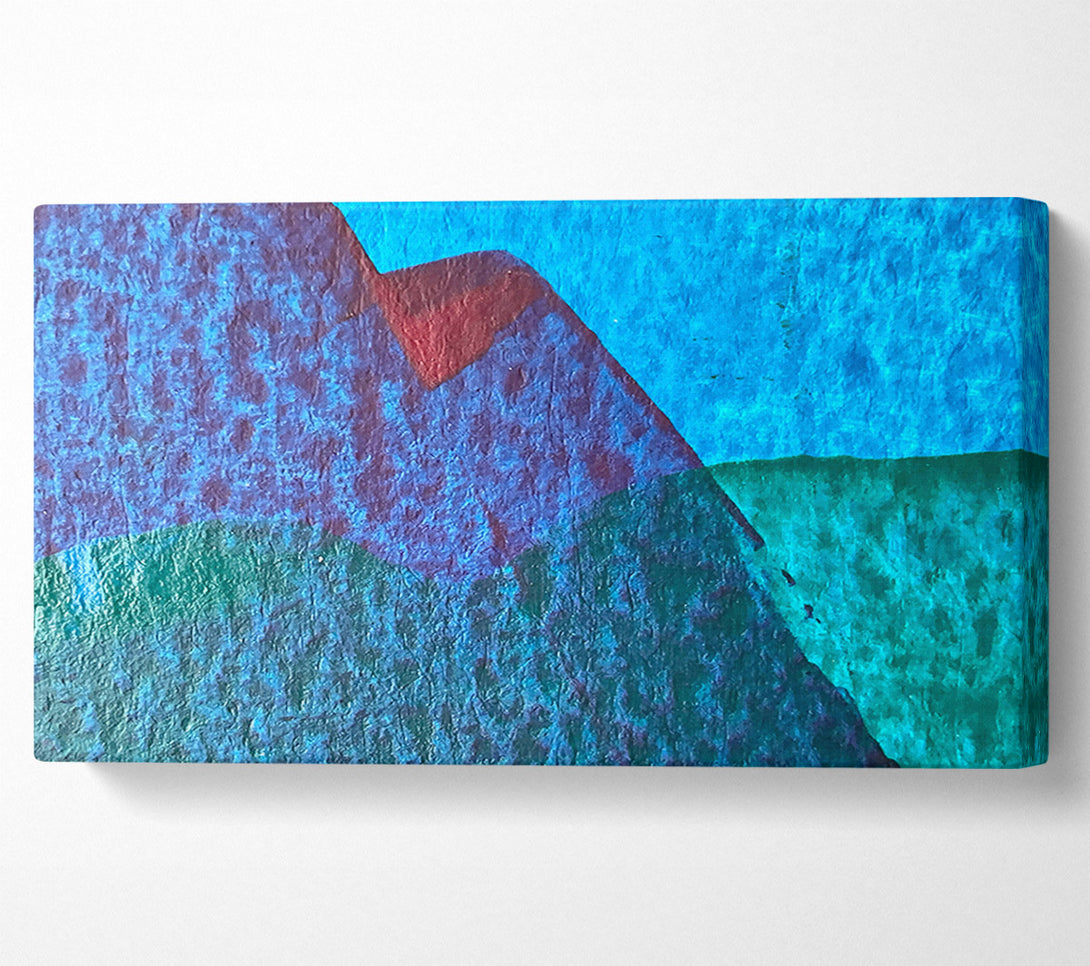  A Canvas Print of Blue Mountain Landscape Canvas Print