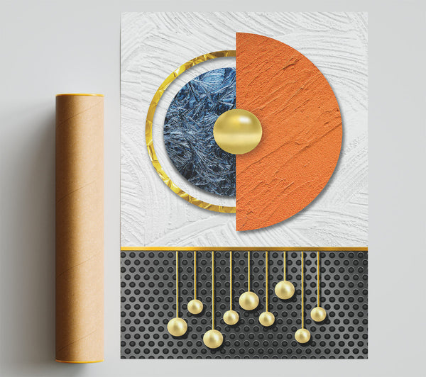 Abstract Circle Poster