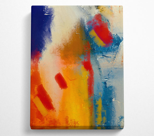 Sunlit Orange Abstract