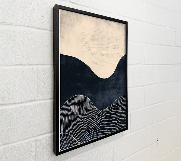 Midnight Blue Landscape