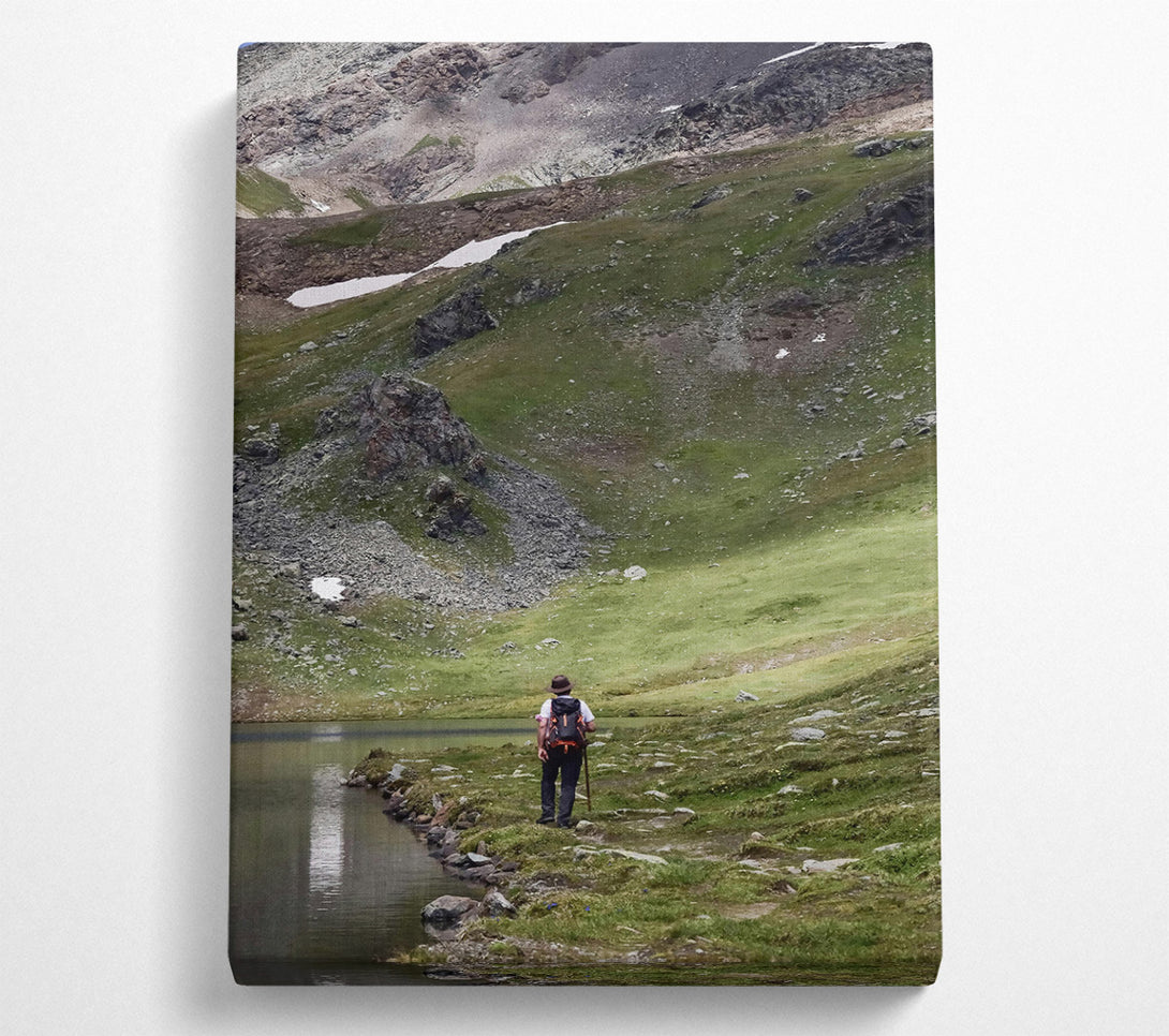  A Canvas Print of Loading... Canvas Print