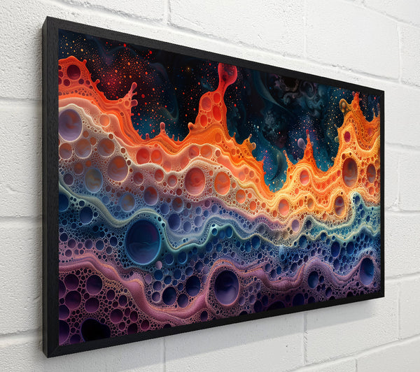 Orange Bubble Universe