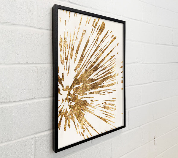 Abstract Gold Spikes