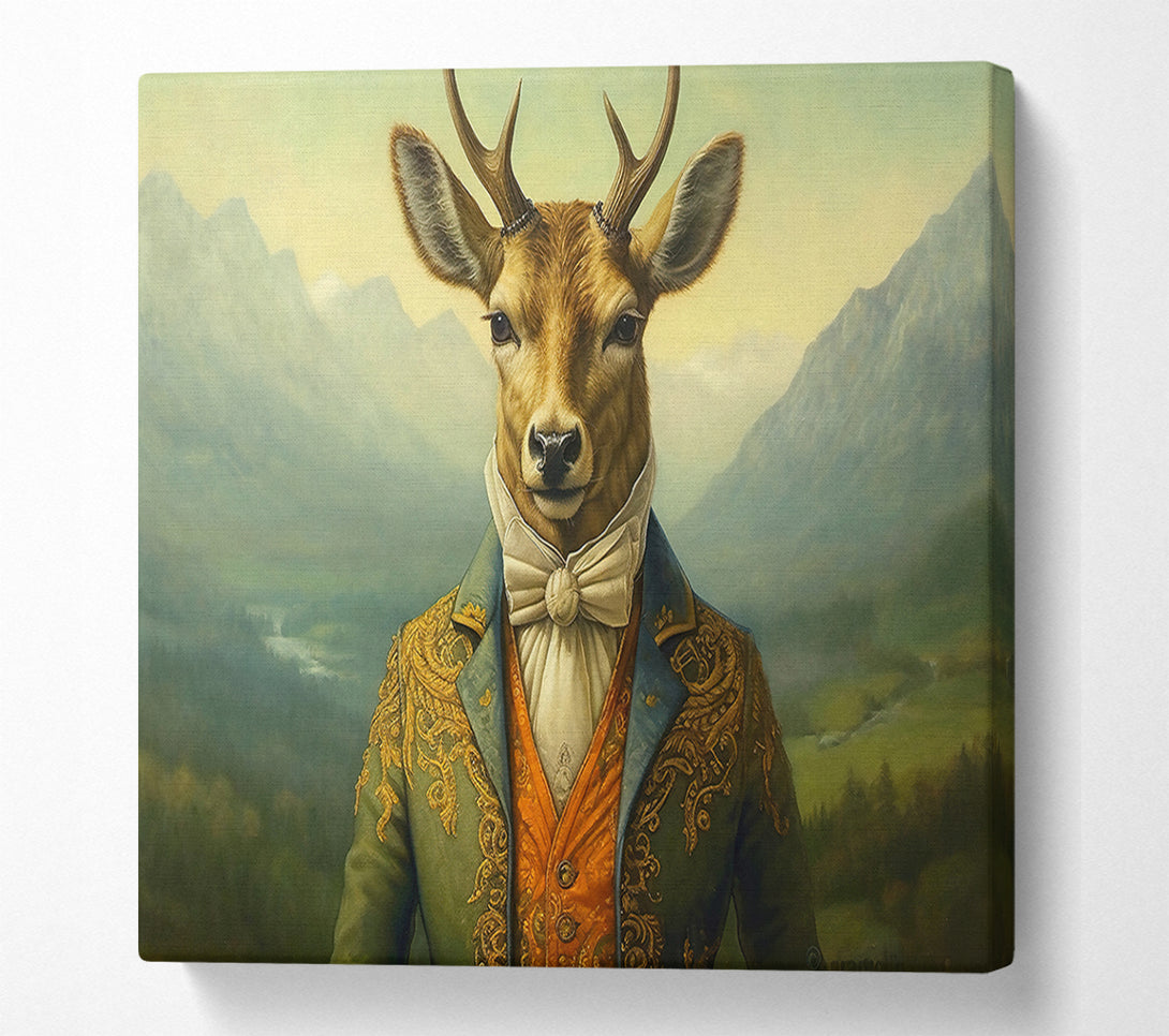 A Canvas Print of The Green Fawn'S Regalia Canvas Wall Art