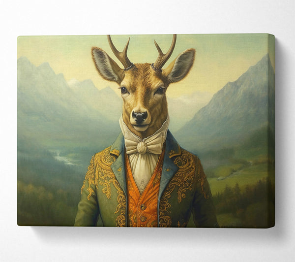  A Canvas Print of The Green Fawn'S Regalia Canvas Wall Art