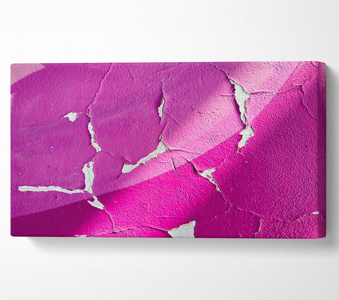  A Canvas Print of Faded Pink Wall Canvas Print