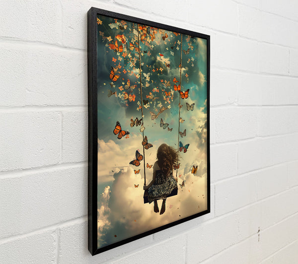 Teal Butterfly Dreams