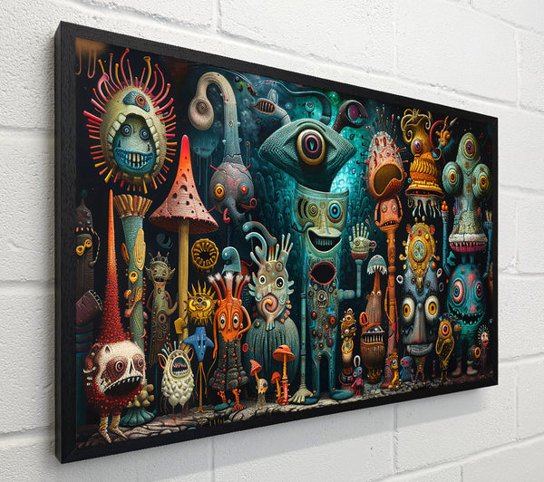 Teal Dream Creatures