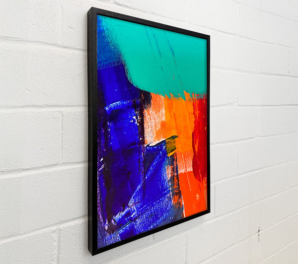 Blue And Orange Strokes