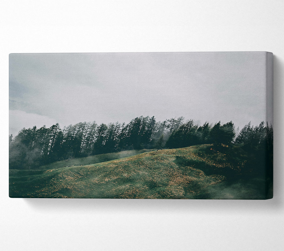  A Canvas Print of Emerald Mist Hills Canvas Print
