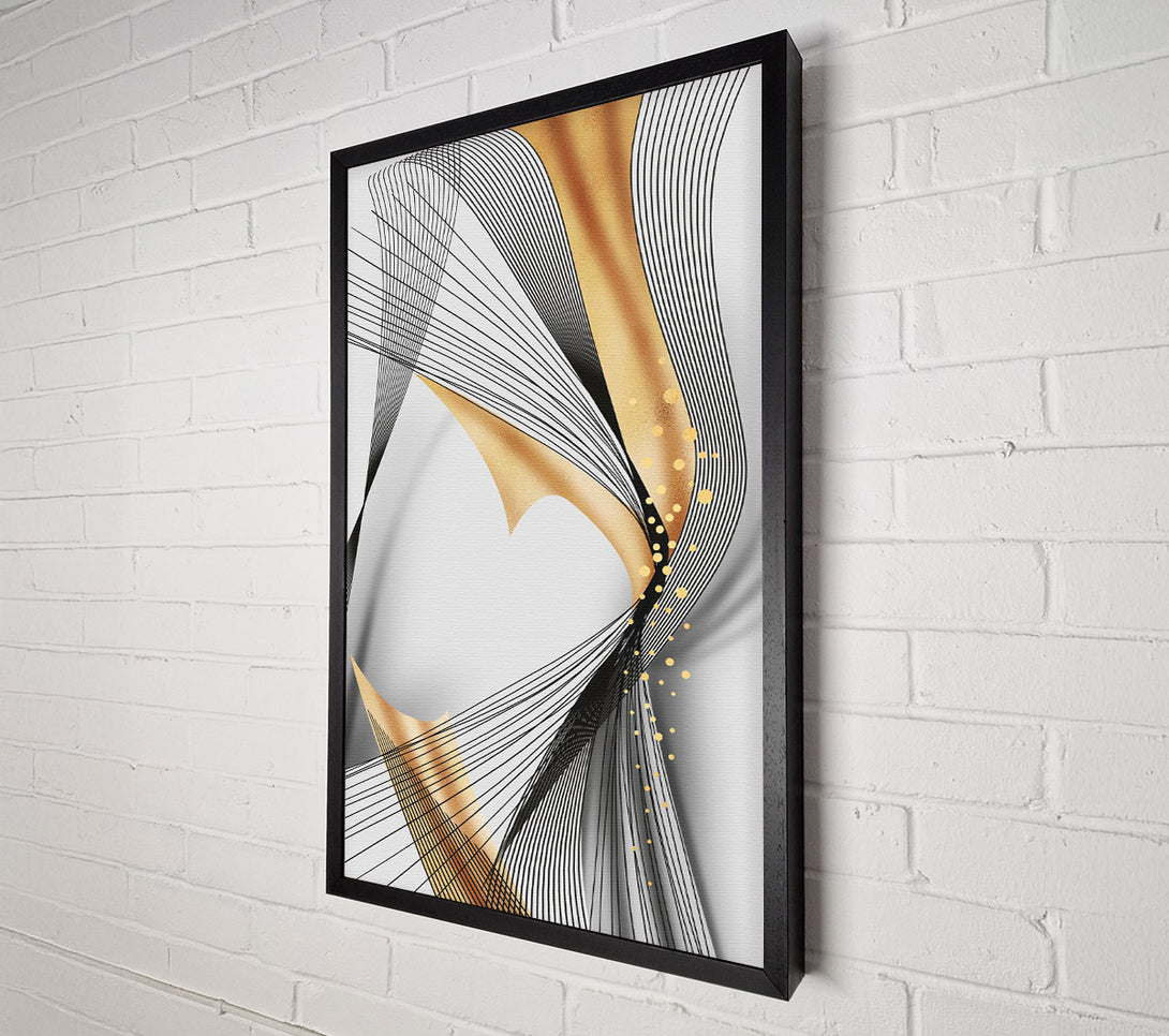  A Canvas Print of Abstract Lines (1) Canvas Print