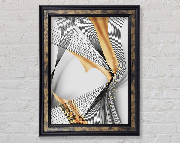 Abstract Lines (1) Framed Print