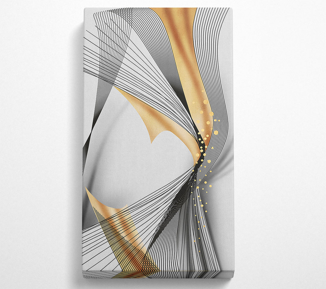  A Canvas Print of Abstract Lines (1) Canvas Print