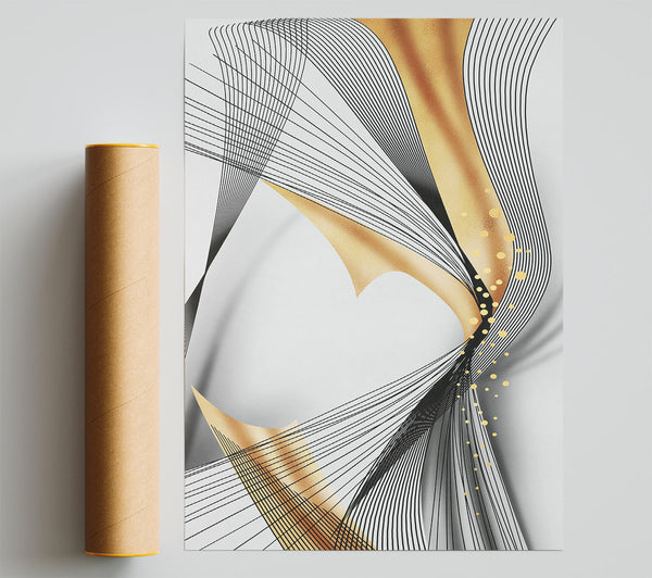 Abstract Lines (1) Poster