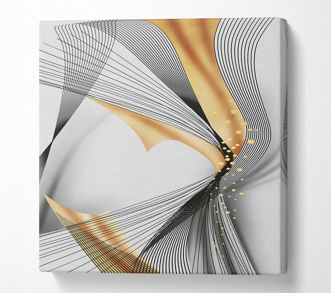  A Canvas Print of Abstract Lines (1) Canvas Print