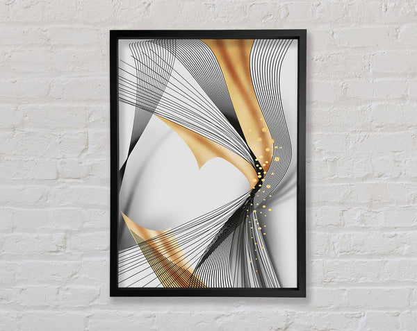 Abstract Lines (1) Framed Print