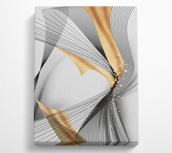  A Canvas Print of Abstract Lines (1) Canvas Print