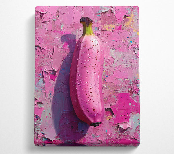  A Canvas Print of Pink Banana Peel Canvas Art