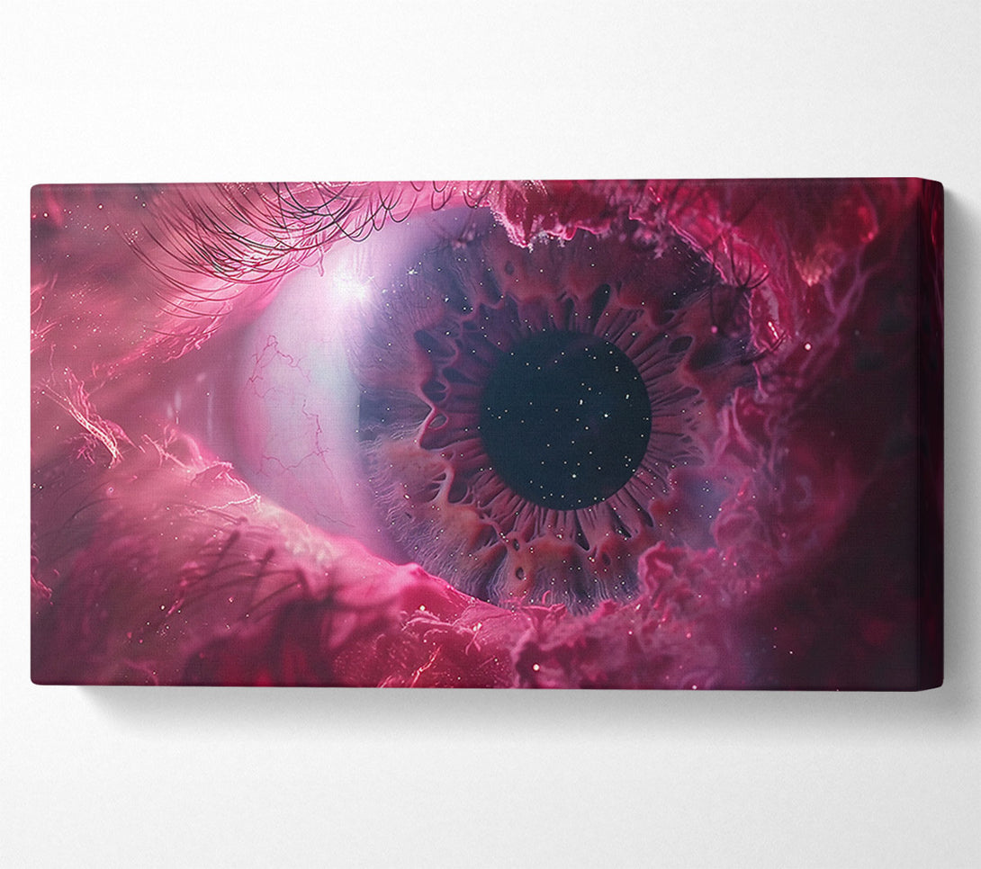  A Canvas Print of Crimson Cosmic Eye Canvas Print