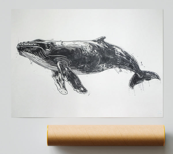 Black Whale'S Grace Poster