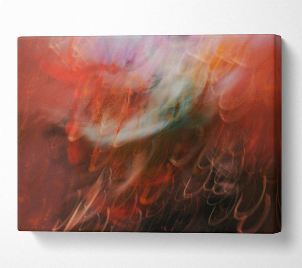  A Canvas Print of Crimson Light Dance Canvas Print