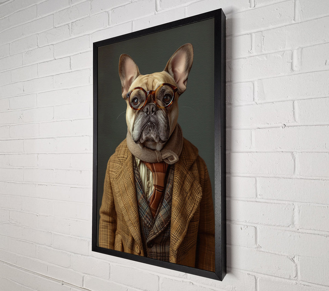  A Canvas Print of Tweed And Tortoise Shell Canvas Print