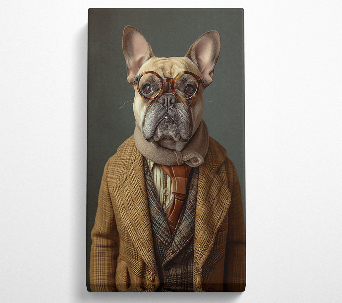  A Canvas Print of Tweed And Tortoise Shell Canvas Print