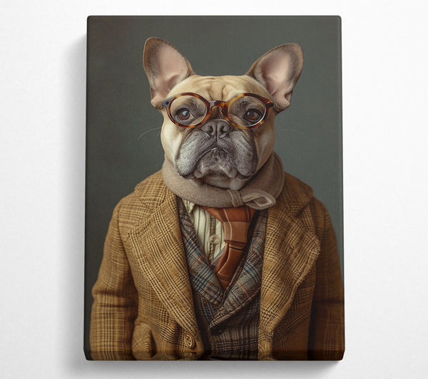  A Canvas Print of Tweed And Tortoise Shell Canvas Print