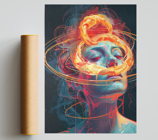 Orange Dream Within Giclee Print